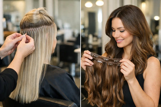 Hair Extensions vs Clip Ins: Which Suits You?