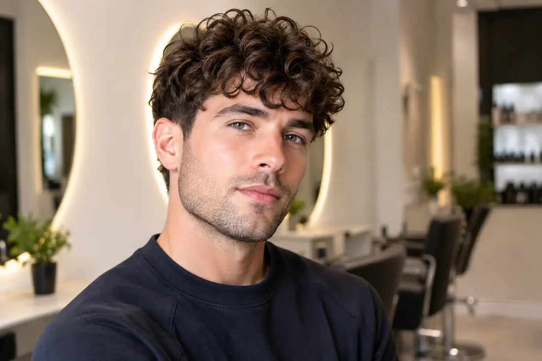 Why Men's Perms Are Back and Who They Suit