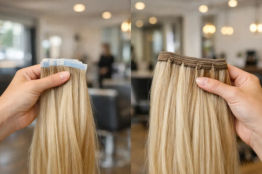 Tape Versus Weft Extensions for Your Hair