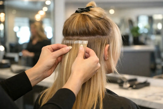Taped Hair Extensions Glasgow Guide