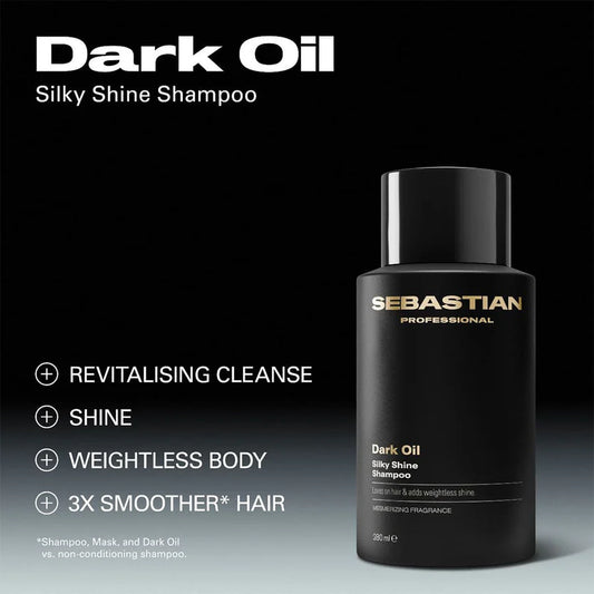 Sebastian Professional Dark Oil Silky Shine Shampoo 280ml