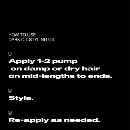 Sebastian Professional Dark Oil Smooth and Shine Styling Oil 100ml