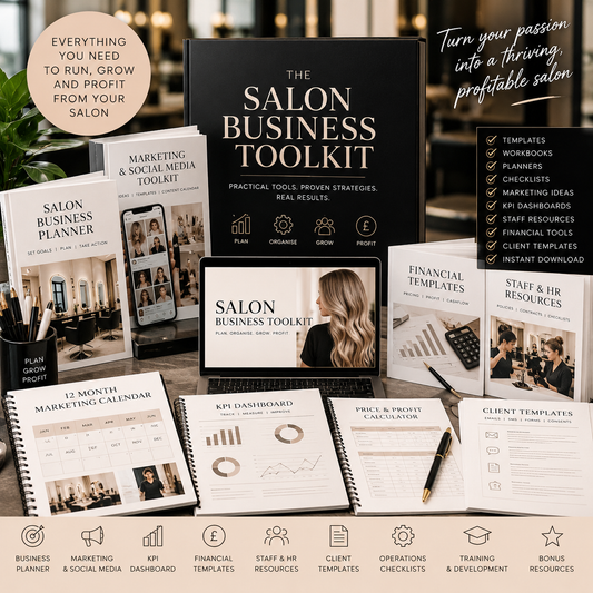 HEAD Training - Salon Business Planner