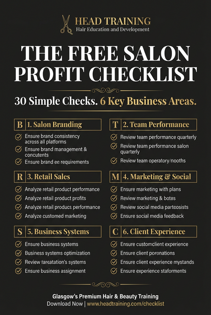HEAD Training - Salon Profit Checklist (Free of Charge)