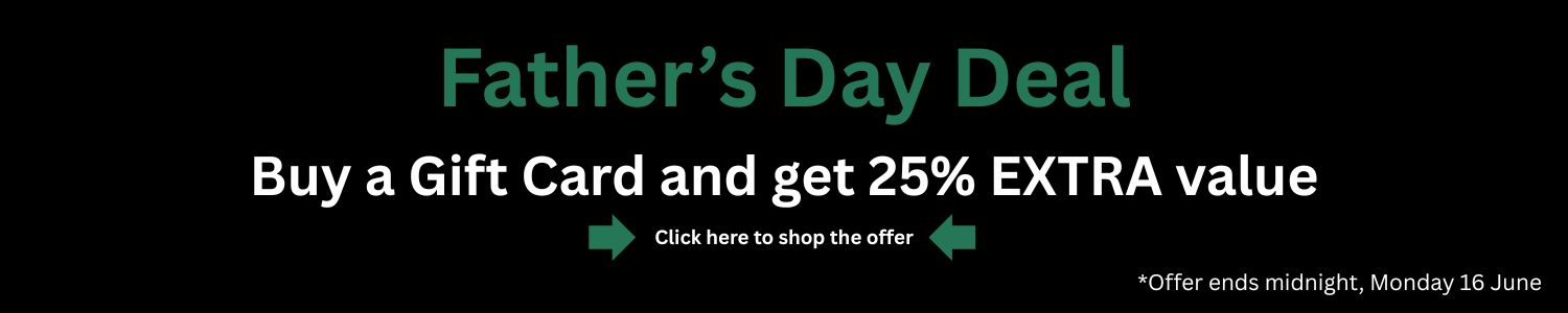 Fathers Day Gift Card Offer Glasgow
